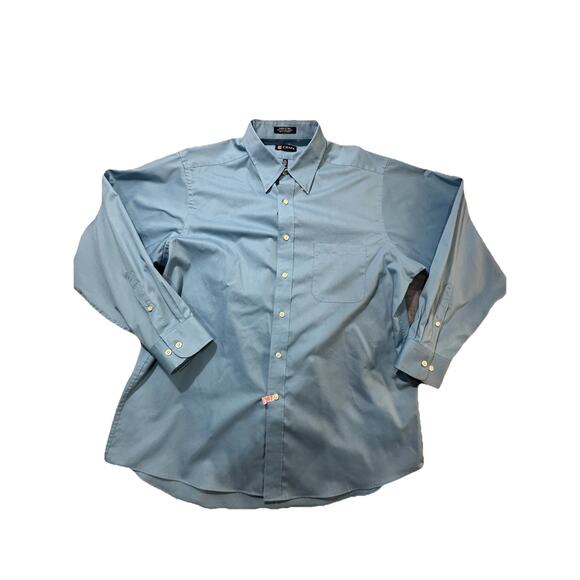 Lot of 3 Men’s Button-Down Shirts – Chaps & Basic Editions – XL / 2XLT – - Picture 4 of 16